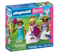 PLAYMOBIL | Princess | Tres Princesas | 3 Figuras con Ropa y Accesorios | Fomenta la Creatividad | Juguete de Princesas para niños de 4 años en adelante | 72055