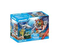 PLAYMOBIL | Promo Pack | Búsqueda del Tesoro con Submarino | Juguete para Mayores de 4 años | Regalo Ideal para niños| Aventura submarina con Figuras y Accesorios | 71860