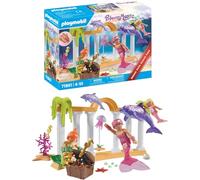 PLAYMOBIL | Promo Pack | Tesoro de Sirenas con Delfines | Juguete para Mayores de 4 años | Regalo Ideal para niños | Aventura submarina de fantasía con Figuras | 71861