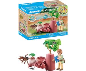 Playmobil roca con araña gigante: aventura y misterio