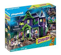 PLAYMOBIL Scooby DOO 70361 Aventura en la Mansión Misteriosa, con Efectos de Luz y Sonido, A Partir de 5 Años
