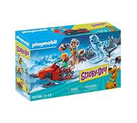 PLAYMOBIL Scooby DOO 70706 Aventura con Snow Ghost, A Partir de 5 años