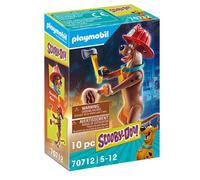 Playmobil scooby doo 70712 figura coleccionable bombero, a partir de 5