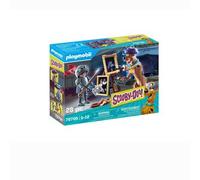 PLAYMOBIL Scooby DOO 70709 Aventura con Black Knight, A Partir de 5 años