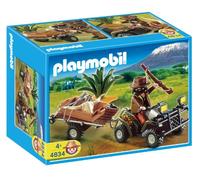 Playmobil - Selva Cazador Quad Y Remolque (4834)