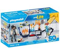Playmobil Set Regalo 71450 Fiesta con Científicos y Robot Laboratorio Nuevo...