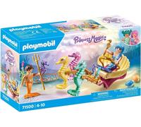 PLAYMOBIL Princess Magic 71500 Sirenas con caballitos de mar, Incluyendo Siete caballitos de mar y Conchas Decorativas, Juegos de rol imaginativos, Juguetes para niños a Partir de 4 años