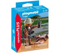 Playmobil Special Plus 71168 Explorateur et alligator