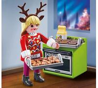 Playmobil Special Plus Christmas Set 70877 Panadero con cortador de galletas ...