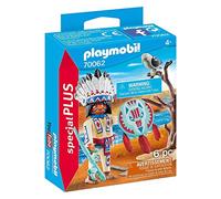 PLAYMOBIL Special Plus Especial Indio Americano, Color carbón (70062)