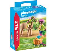 PLAYMOBIL Special Plus Especial Niña con Pony, Multicolor (70060)