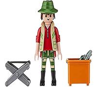 PLAYMOBIL Special Plus Especial Pescador, Color carbón (70063)