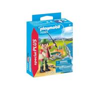PLAYMOBIL Special Plus Especial Pescador, Color carbón (70063)