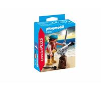 PLAYMOBIL - Special Plus Pirata con Cañón Muñecos y Figuras, Color Multicolor (5378)