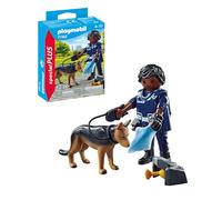 Playmobil Policía con perro detective a partir de 4 años