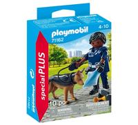Playmobil special plus, policía con perro, a partir de 4 años