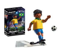 PLAYMOBIL Sports y Action Jugador de Fútbol Brasil 71131, a Partir de 5 años