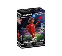PLAYMOBIL Sports y Action Jugador de Fútbol Canadá 71133, a Partir de 5 años