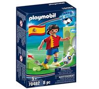 PLAYMOBIL Sports y Action Jugador de fútbol, España 70482, a Partir de 5 años