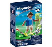 PLAYMOBIL Sports y Action, Jugador de fútbol, Italia 70485, a Partir de 5 años