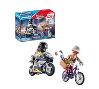 PLAYMOBIL Starter Pack Fuerzas Especiales y Ladrón 71255, a Partir de 4 años