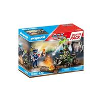 PLAYMOBIL® Starter Pack Policía: Entrenamiento para el peligro