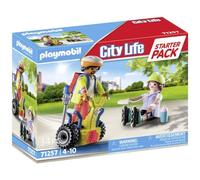 PLAYMOBIL Starter Pack Rescate con Balance Racer 71257, a Partir de 4 años
