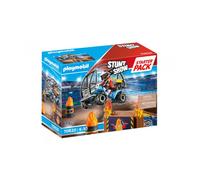 Playmobil starter pack stuntshow quad con rampa de fuego