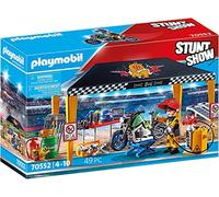 Playmobil Stuntshow Tienda Taller 70552 Multicolor con figura – 49 piezas