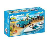 PLAYMOBIL Summer Fun - Pick Up con Lancha (6864)
