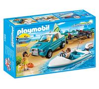 PLAYMOBIL Summer Fun - Pick Up con Lancha (6864)