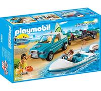 PLAYMOBIL Summer Fun - Pick Up con Lancha (6864)