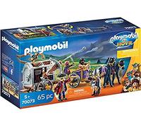 PLAYMOBIL, The Movie 70073 Charlie con Carro Prisión, A Partir de 5 años