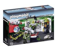 Playmobil - Top Agents laboratorio de gánsters con linterna (4880)