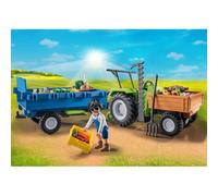 Playmobil Tractor con Remolque