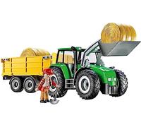 PLAYMOBIL - Tractor with Trailer (9317), para niños.