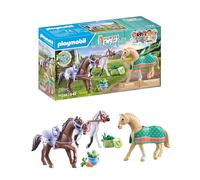 PLAYMOBIL Tres Caballos con sillas