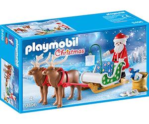 PLAYMOBIL Trineo de Papá Noel con Reno
