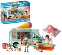 PLAYMOBIL Ice Cream Truck with Surf Shop Conjuntos de Figuras de Juguete