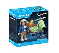 PLAYMOBIL VESPA - 1969 VESPA 150 SPRINT VELOCE, VERDE CLARO, 71621, TIENDA CON LICENCIA OFICIAL, MOTO, JUGUETES