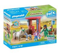 PLAYMOBIL - VETERINARIA DE GRANJA, 71471, TIENDA CON LICENCIA OFICIAL