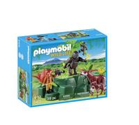 PLAYMOBIL Vida Salvaje - Wild Life Gorilas y Okapis con Cámara Playsets de Figuras de jugete 5415