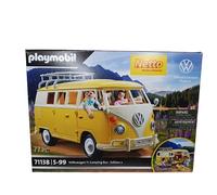 PLAYMOBIL Volkswagen 71138 T1 Camping Bus Netto Edition 2, para niños a partir de 5 años
