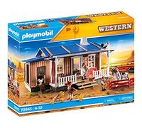 Playmobil Western Ranch Playset, 10 x 16 x 12 pulgadas