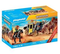 Playmobil Western Set 71862 Wild West Diligencia Vagón Con Bandidos NUEVO EN ...