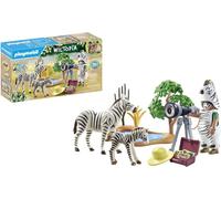 PLAYMOBIL Wiltopia 71295 Fotógrafo de animales con cebras