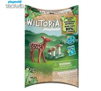 Playmobil Figura de animal Wiltopia Cervatillo (71063) ciervo joven, a partir de 4 años