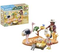 PLAYMOBIL Wiltopia Cuidadores de Avestruces