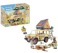 PLAYMOBIL Wiltopia Vehículo Todoterreno con Leones