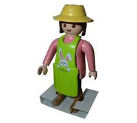 Playmobil XXL Gärtnerin 64CM Sonderedition Pascua Figura Grande Jardín Nuevo